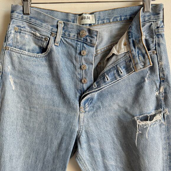 AGOLDE 90’s Distressed Jeans - Picture 6 of 9